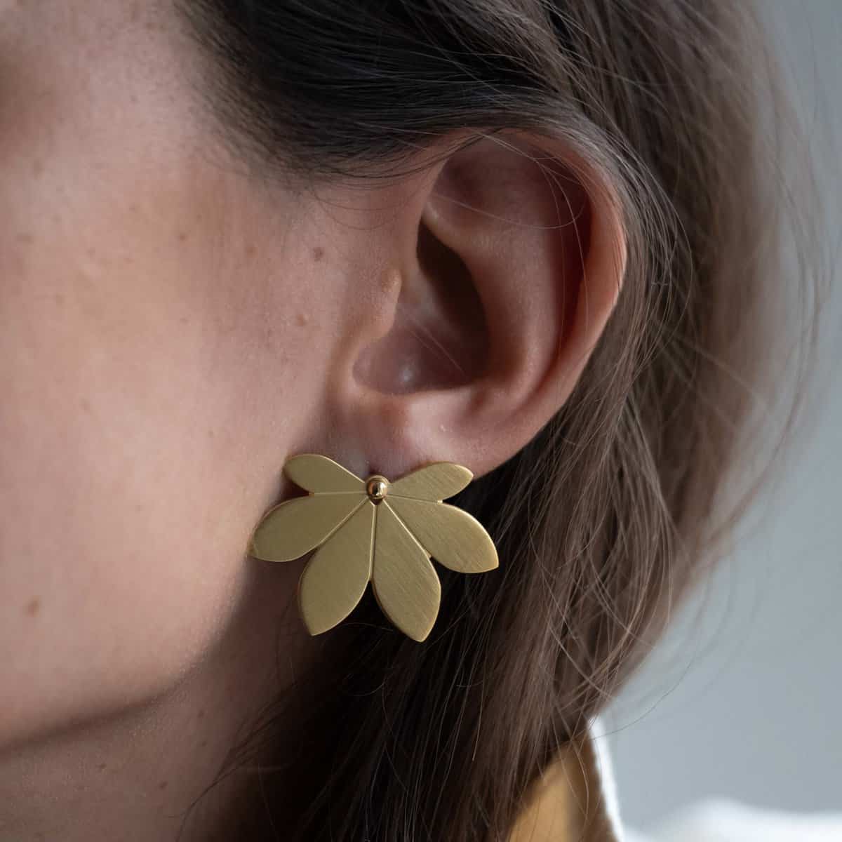 earrings gold silver, New Collection JANE